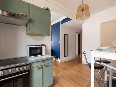 Cuisine ou kitchenette dans l'établissement DIFY Central - Bellecour