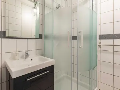 Salle de bains dans l'établissement DIFY Berlioz - Charpennes