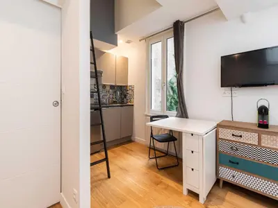 Cuisine ou kitchenette dans l'établissement DIFY Bonald - Quai du Rhône