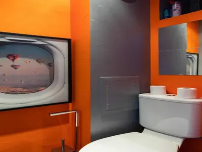Salle de bains dans l'établissement DIFY Masséna - Brotteaux