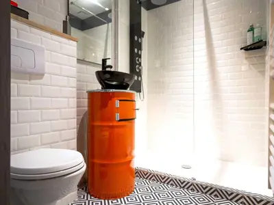 Salle de bains dans l'établissement DIFY Loft - Place des Terreaux