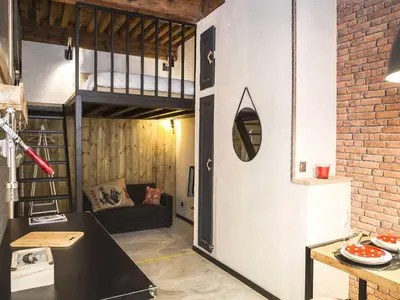 Coin salon dans l'établissement DIFY Loft - Place des Terreaux
