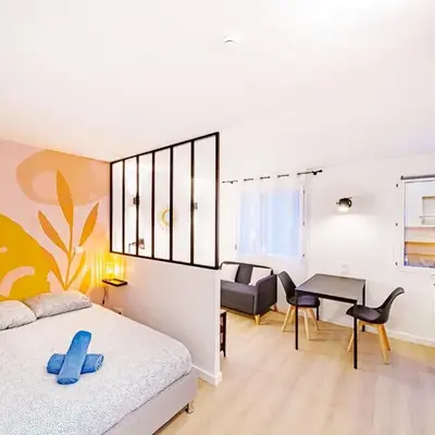 Joli studio avec verrière