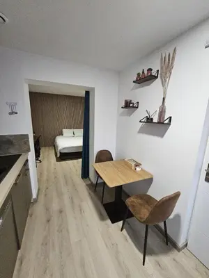 Plan de l'établissement Cosy T1 au 14B avec Climatisation et Parking
