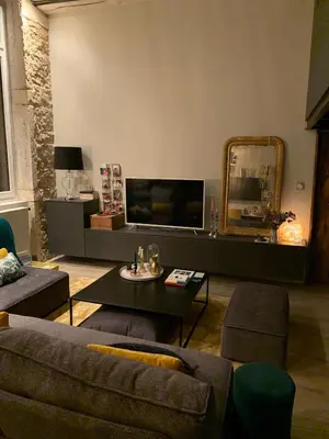 Coin salon dans l'établissement Lyon-croix rousse