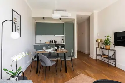 Télévision ou salle de divertissement dans l'établissement Appartement Dify Deruelle - Part Dieu