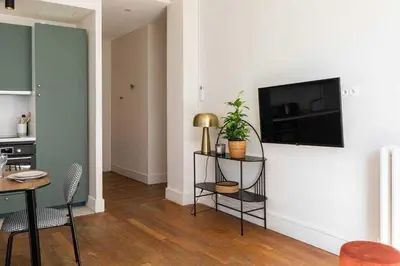 Cuisine ou kitchenette dans l'établissement Appartement Dify Deruelle - Part Dieu