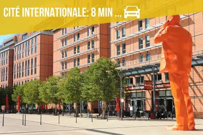 Quartier de l'appartement ou autre quartier proche