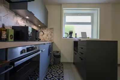 Cuisine ou kitchenette dans l'établissement Chez Viticka