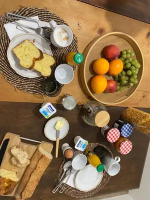 Nourriture dans la maison d'hôtes ou à proximité
