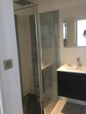 Salle de bains dans l'établissement Countryside house with pool