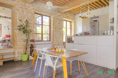 Cuisine ou kitchenette dans l'établissement Bon Pasteur - Lyon 2 - LB - Cozy and bright in hypercenter of Lyon