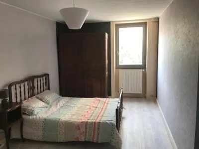 Un ou plusieurs lits dans un hébergement de l'établissement Gîte de TROZIER