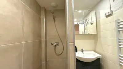 Salle de bains dans l'établissement Duplex - Air-conditioned - City Center