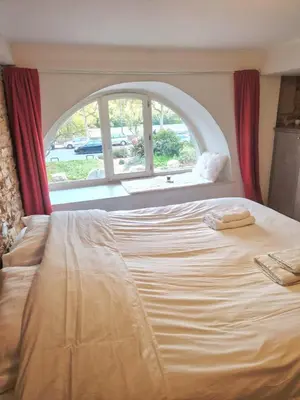 Un ou plusieurs lits dans un hébergement de l'établissement Grand duplex 5 pers au cœur de Lyon Opéra & métro