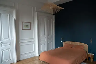 Un ou plusieurs lits dans un hébergement de l'établissement Appartement L'Écrin d'Ainay - Welkeys