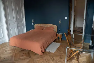 Un ou plusieurs lits dans un hébergement de l'établissement Appartement L'Écrin d'Ainay - Welkeys