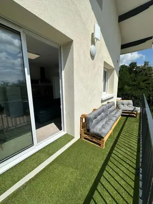 Jardin de l'établissement Béligneux Horizons - 4 Personnes