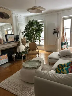Coin salon dans l'établissement Le Cosy - Grand appartement centre Bellecour
