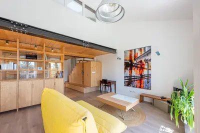 Cuisine ou kitchenette dans l'établissement Superbe 4 pièces, 90m2 - Vieux Lyon - Vue Panoramique