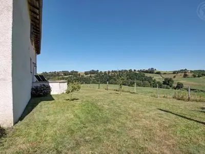 Paysage naturel près de la maison de vacances