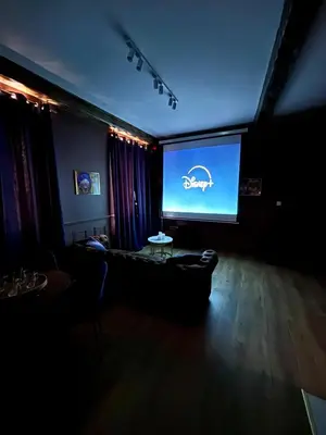 Télévision ou salle de divertissement dans l'établissement Blue Note - Le Jazz au cœur de Vienne - Videoprojecteur - Hypercentre - France
