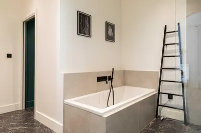 Salle de bains dans l'établissement Luminous Apartment 2BR 4P - Bellecour Place Ampère