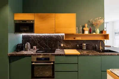 Cuisine ou kitchenette dans l'établissement Luminous Apartment 2BR 4P - Bellecour Place Ampère