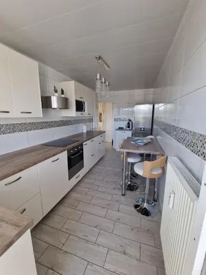Cuisine ou kitchenette dans l'établissement Appartement Moderne 8 etage