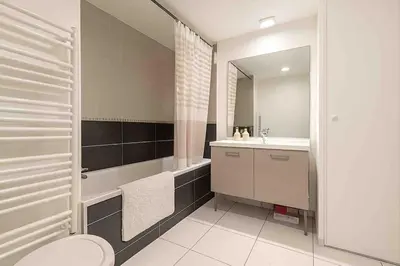 Plan de l'établissement Agréable 2 chambres avec terrasse et parking privé