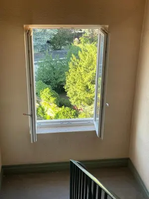 Balcon ou terrasse dans l'établissement Meublé Lacassagne