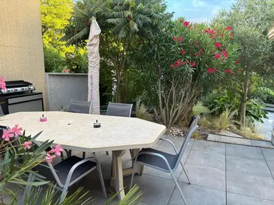 Jardin de l'établissement Grande maison zen