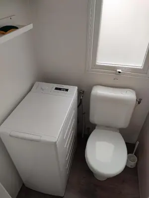 Salle de bains dans l'établissement Bienvenue chez Jean