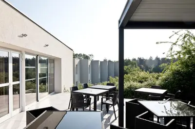 Balcon ou terrasse dans l'établissement Hôtel Le Riccoty