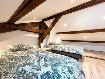 Un ou plusieurs lits dans un hébergement de l'établissement Duplex urbain proche centre-ville de Lyon - 6 pers