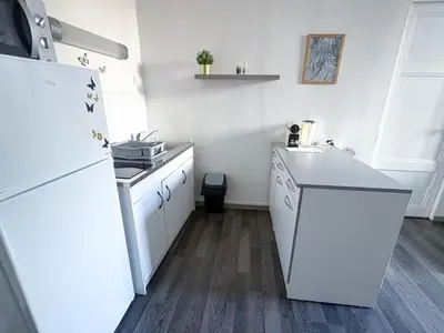 Cuisine ou kitchenette dans l'établissement 