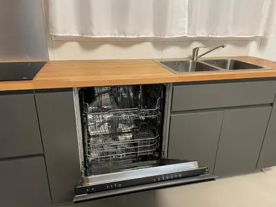 Cuisine ou kitchenette dans l'établissement Large 85 m2 duplex apartment