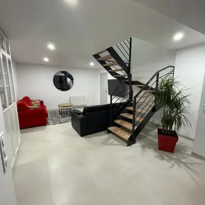Large 85 m2 duplex apartment