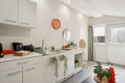 Cuisine ou kitchenette dans l'établissement 
