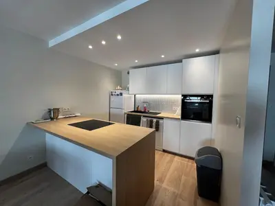 Cuisine ou kitchenette dans l'établissement Easy stay in Lyon
