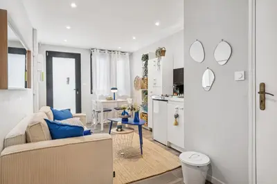 Coin salon dans l'établissement 