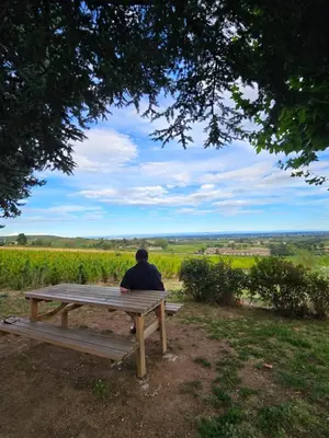 Paysage naturel près de la maison de vacances