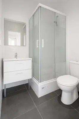 Salle de bains dans l'établissement Suite Altos