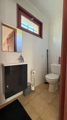 Salle de bains dans l'établissement Studio indépendant au calme