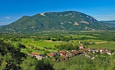 Paysage naturel près de la maison d'hôtes
