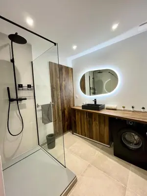 Salle de bains dans l'établissement T2 Central Le Viennois - Gare de Vienne - 25 min de Lyon