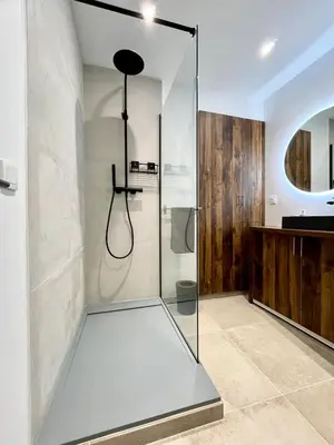 Salle de bains dans l'établissement T2 Central Le Viennois - Gare de Vienne - 25 min de Lyon