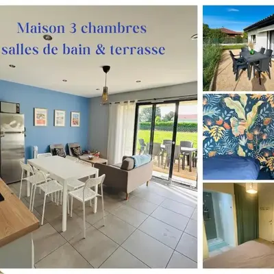 Chez M&S - Maison 3 chambres et 3 salles de bain