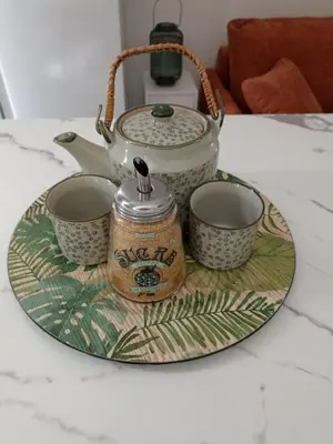 Plateau bouilloire dans l'établissement Le Cosy chic