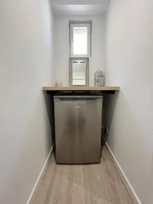 Cuisine ou kitchenette dans l'établissement Duplex avec terrasse à 15 min de Lyon